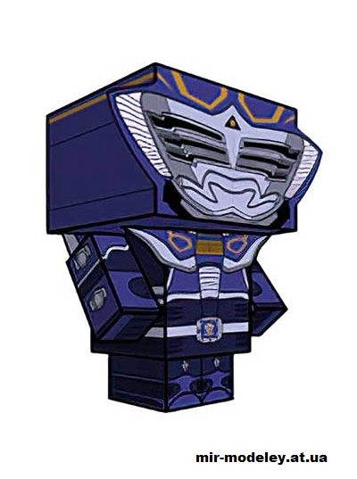 №15759 - Kamen Rider Strike (cubeecraft) из бумаги