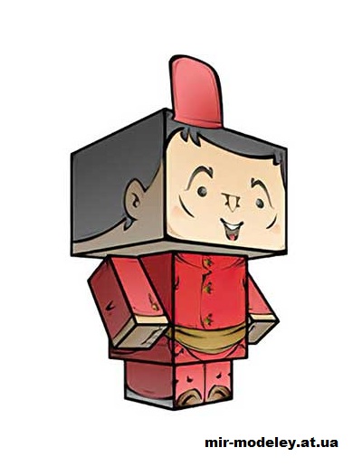 №15708 - Nowrooz (cubeecraft) из бумаги