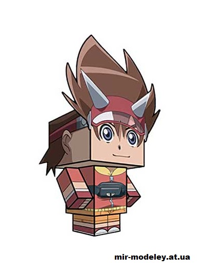 №15777 - Max Taylor (cubeecraft) из бумаги