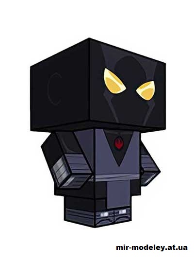 №15762 - Foot Soldier (00's) (cubeecraft) из бумаги