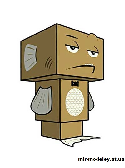 №15729 - Finley (cubeecraft) из бумаги