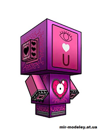 №15745 - VaL-09 (cubeecraft) из бумаги