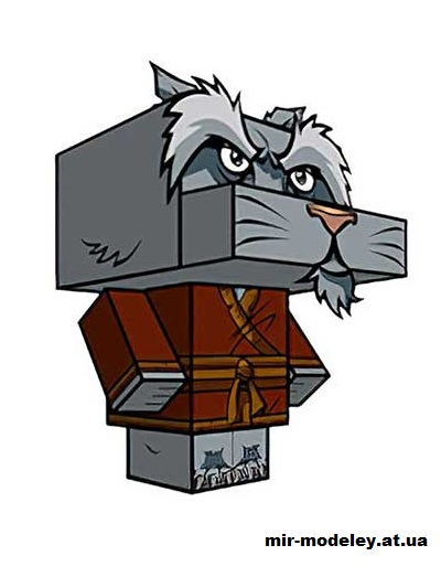 №15761 - Splinter (00's) (cubeecraft) из бумаги