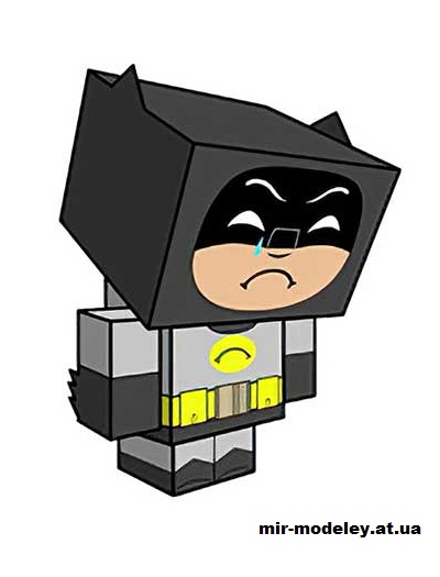 №15705 - Sadman (cubeecraft) из бумаги