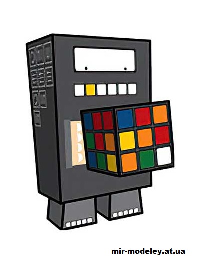 №15743 - Rubee (cubeecraft) из бумаги