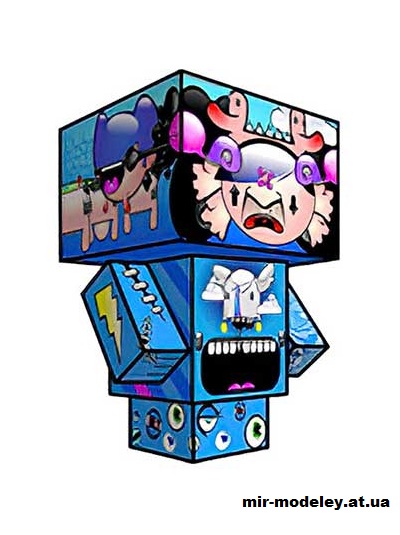 №15738 - Hermit (cubeecraft) из бумаги