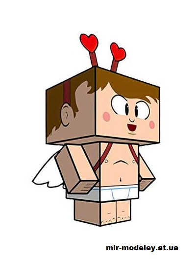 №15720 - Cupid (cubeecraft) из бумаги