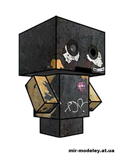 №15728 - RUSTEE1 (cubeecraft) из бумаги