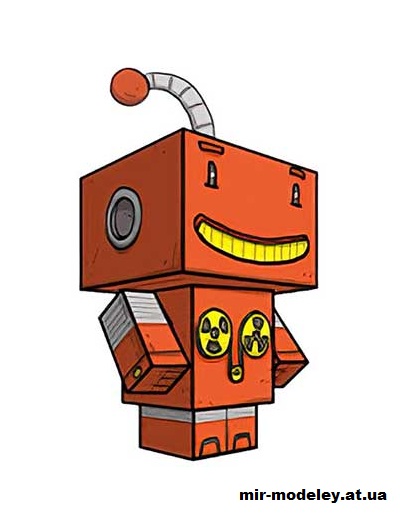 №15706 - CIBU (cubeecraft) из бумаги