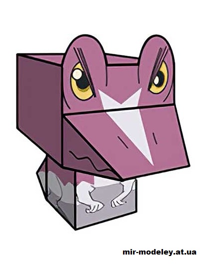 №15779 - Spiny (cubeecraft) из бумаги