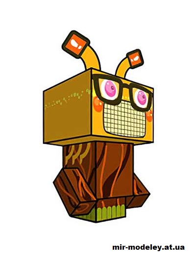 №15734 - SpeakerBug (cubeecraft) из бумаги