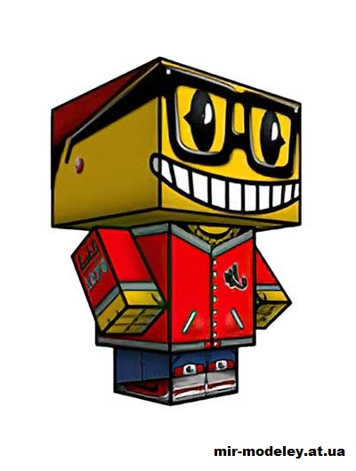 №15716 - El Boyo (cubeecraft) из бумаги
