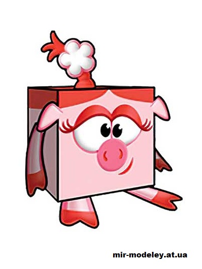 №15758 - Rosariki (cubeecraft) из бумаги