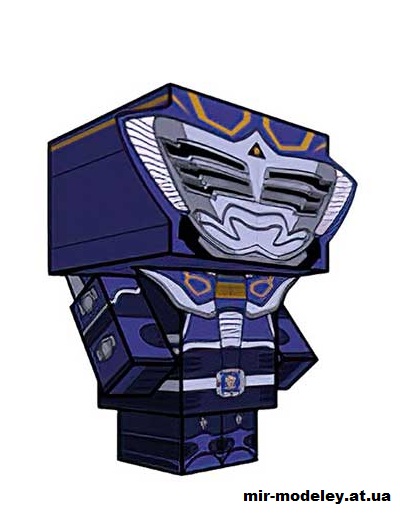 №15852 - Kamen Rider Strike (cubeecraft) из бумаги