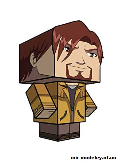 №15854 - Dante Vale (cubeecraft) из бумаги