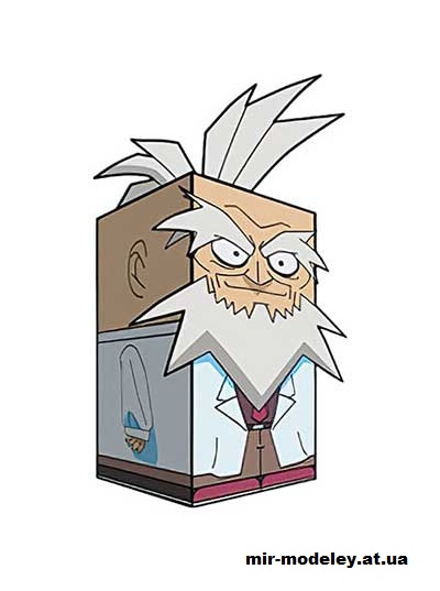 №15859 - Dr. Z (cubeecraft) из бумаги