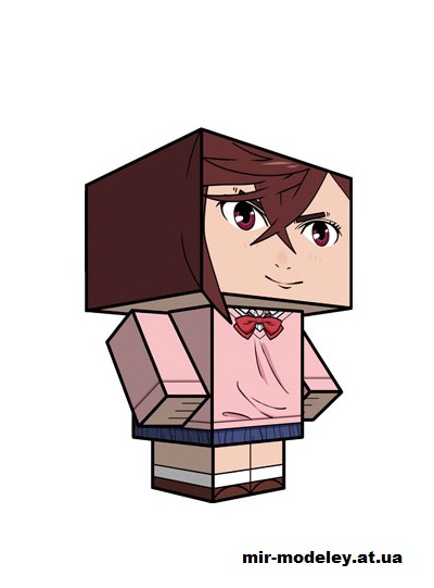 №15831 - Momo Ayase (cubeecraft) из бумаги