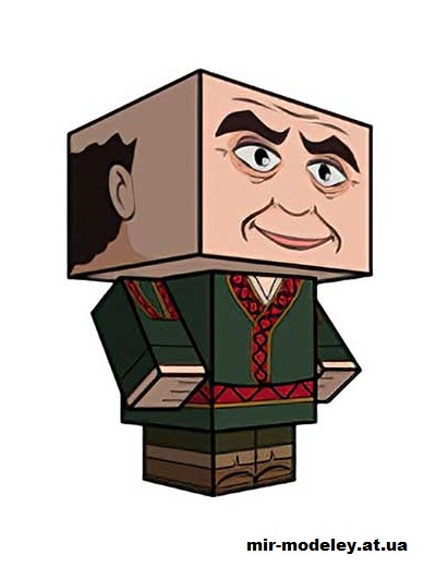 №15813 - Vizzini (cubeecraft) из бумаги