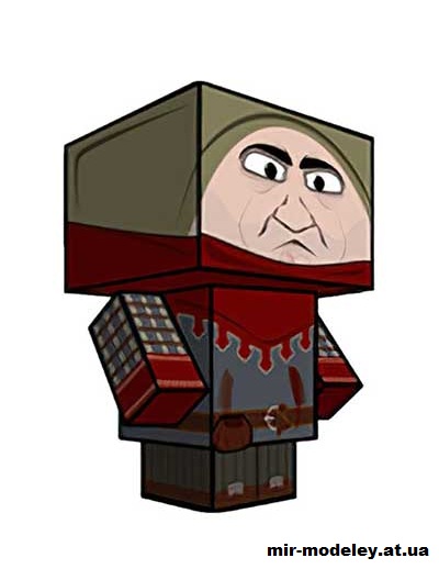 №15801 - Torturer (cubeecraft) из бумаги