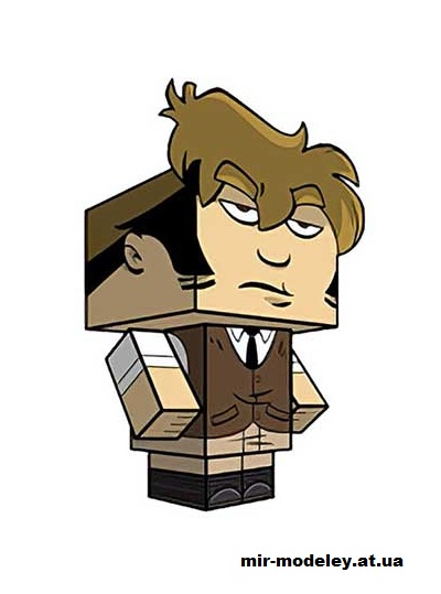 №15811 - Tycho (OTRSPOD version) (cubeecraft) из бумаги