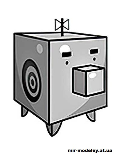 №15865 - Phase Distorter (cubeecraft) из бумаги