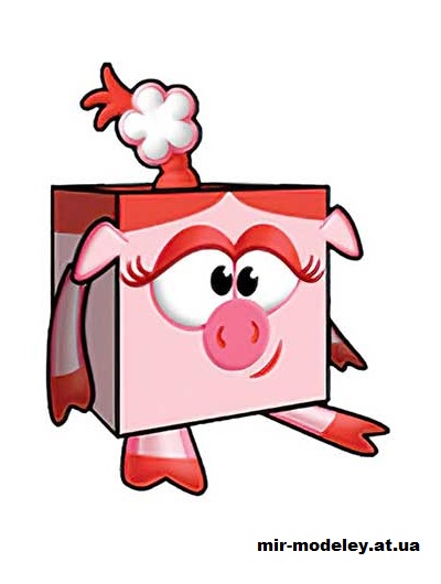 №15850 - Rosariki (cubeecraft) из бумаги