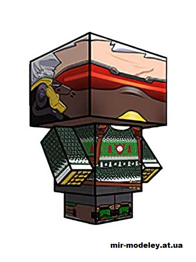 №15846 - Ugly Sweater 76 (cubeecraft) из бумаги