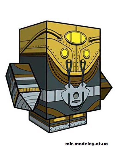 №15806 - Subject Delta (cubeecraft) из бумаги