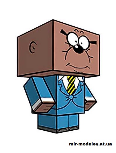 №15924 - Penfold (cubeecraft) из бумаги
