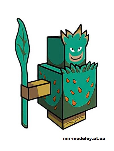 №15947 - Ranboob (cubeecraft) из бумаги