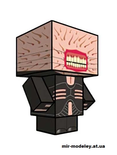 №15969 - Chatterer (cubeecraft) из бумаги