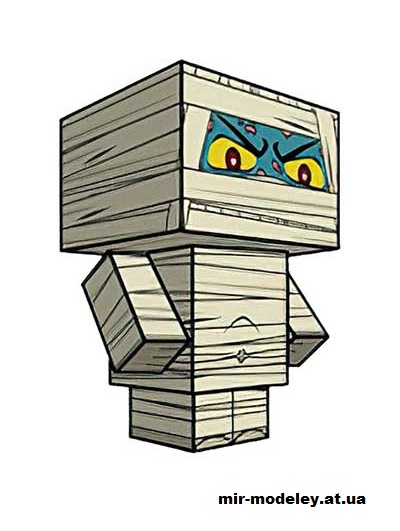 №15955 - Mummy (cubeecraft) из бумаги