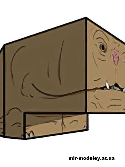 №15981 - Woola (cubeecraft) из бумаги