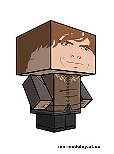 №15917 - Tyrion Lannister (cubeecraft) из бумаги
