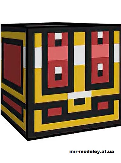 №15976 - Treasure Chest (Legend of Zelda) (cubeecraft) из бумаги