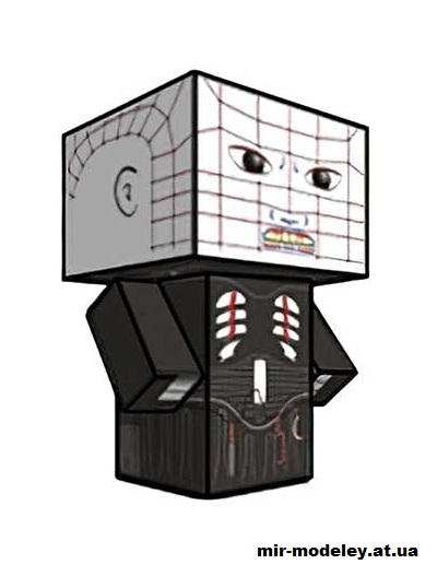 №15967 - Pinhead (cubeecraft) из бумаги