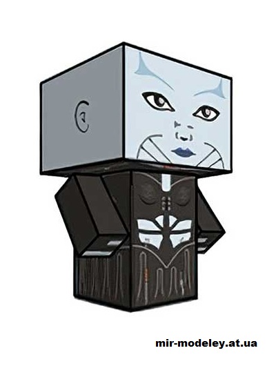 №15968 - Female Cenobite (cubeecraft) из бумаги