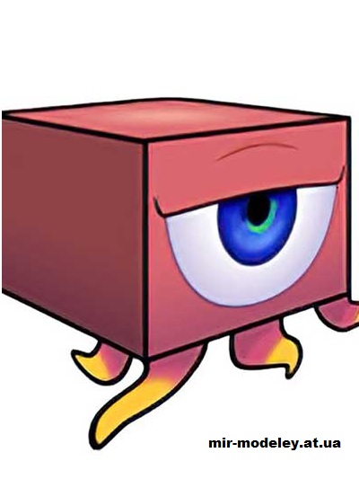 №15956 - Monoeye (cubeecraft) из бумаги