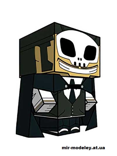 №15974 - Dr. Destruction (cubeecraft) из бумаги