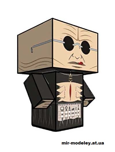 №15970 - Butterball (cubeecraft) из бумаги