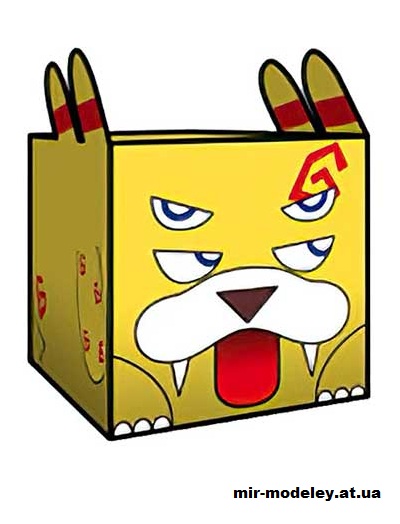 №16012 - Belome (cubeecraft) из бумаги