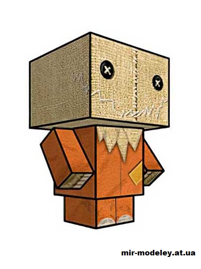 №15998 - Sam (cubeecraft) из бумаги