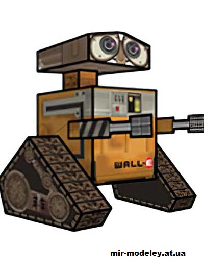 №16051 - Wall-E (cubeecraft) из бумаги