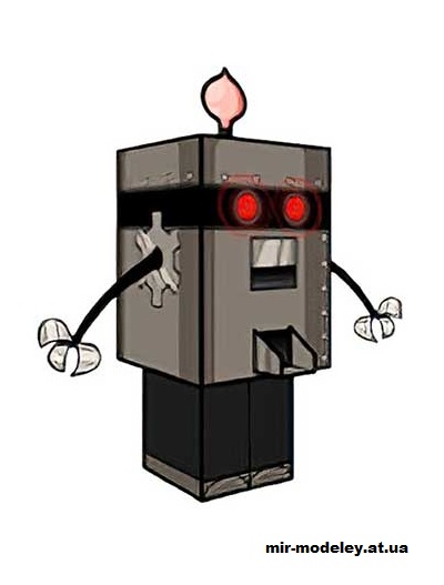 №16081 - Fruit F-er (cubeecraft) из бумаги