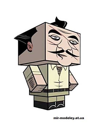№16083 - Dr. Wolfington (cubeecraft) из бумаги