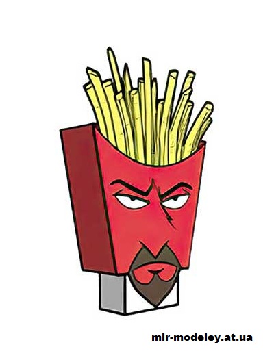 №16046 - Frylock (cubeecraft) из бумаги