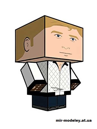 №15996 - Driver (cubeecraft) из бумаги