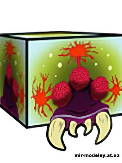 №16032 - Metroid (cubeecraft) из бумаги