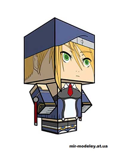 №16078 - Noel (cubeecraft) из бумаги