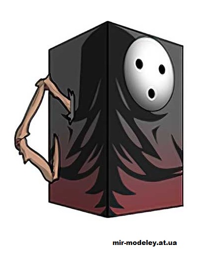 №16073 - Arakune (cubeecraft) из бумаги